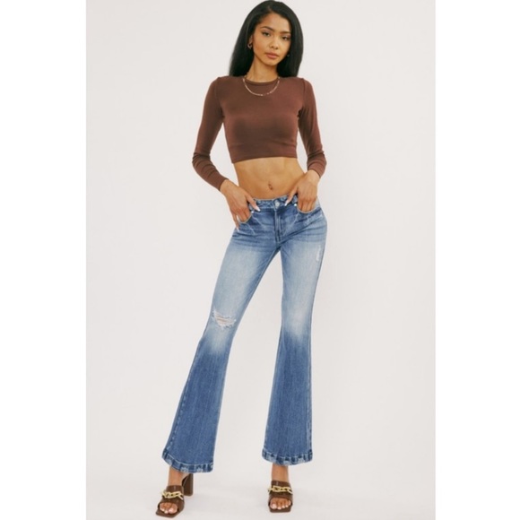 KanCan Kairo Low Rise Bootcut Jeans - Picture 8 of 16